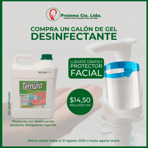 Promo Verde Galón + Visor (1) Promo Gel más visor