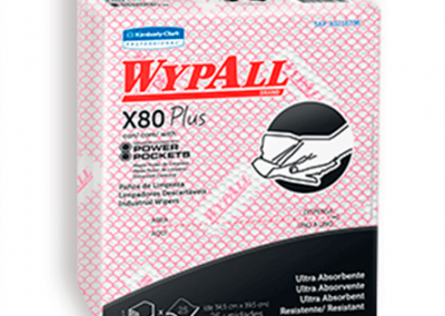 Wypall X-80 Limpión Rojo